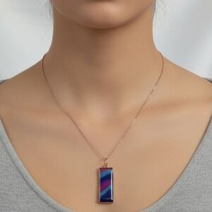 Elegant Multicolor Pendant Necklace